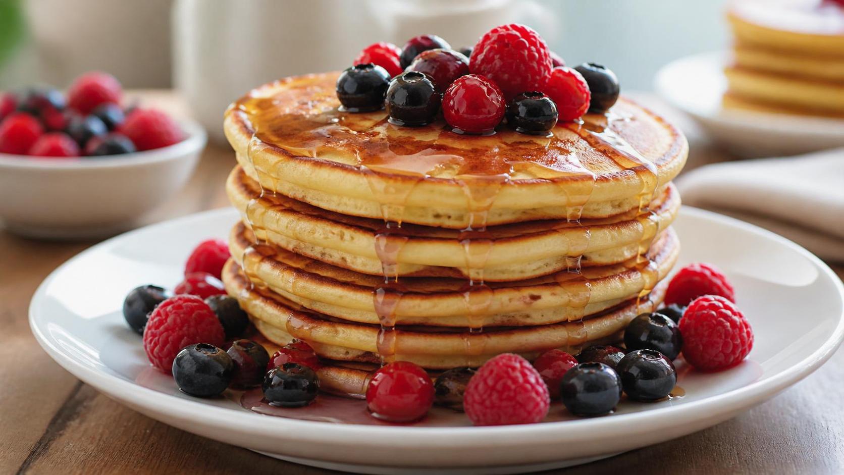 découvrez nos délicieuses pancakes protéinées à la whey, parfaites pour un petit-déjeuner énergisant et sain. faciles à préparer, elles vous apportent énergie et protéines pour bien commencer la journée.