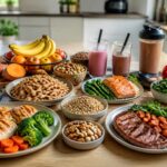 découvrez un programme nutritionnel complet pour la prise de masse avec un plan détaillé à 4000 kcal par jour, conçu pour maximiser vos gains musculaires efficacement.
