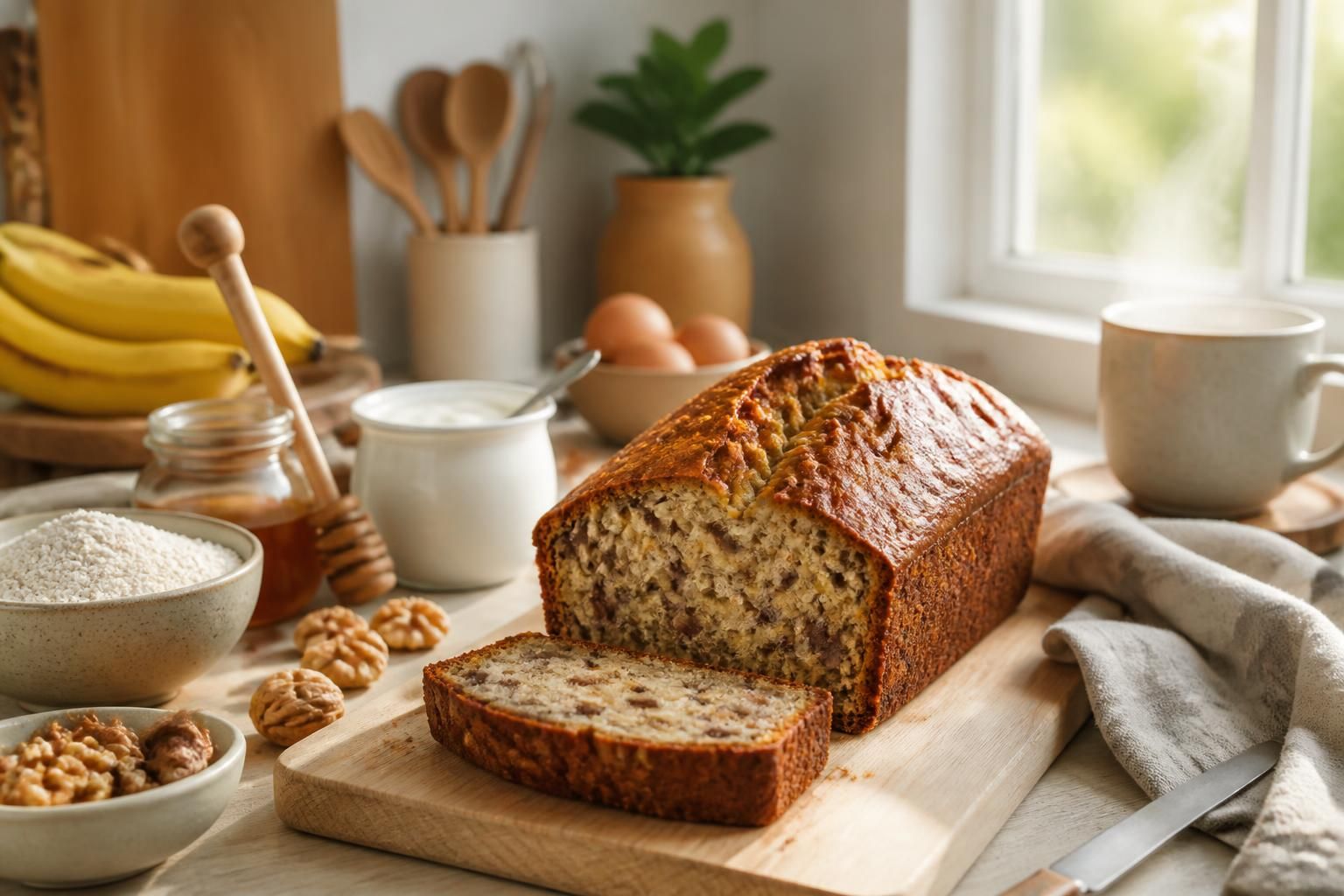 découvrez notre recette de banana bread maison, une gourmandise saine et facile à préparer pour régaler toute la famille.
