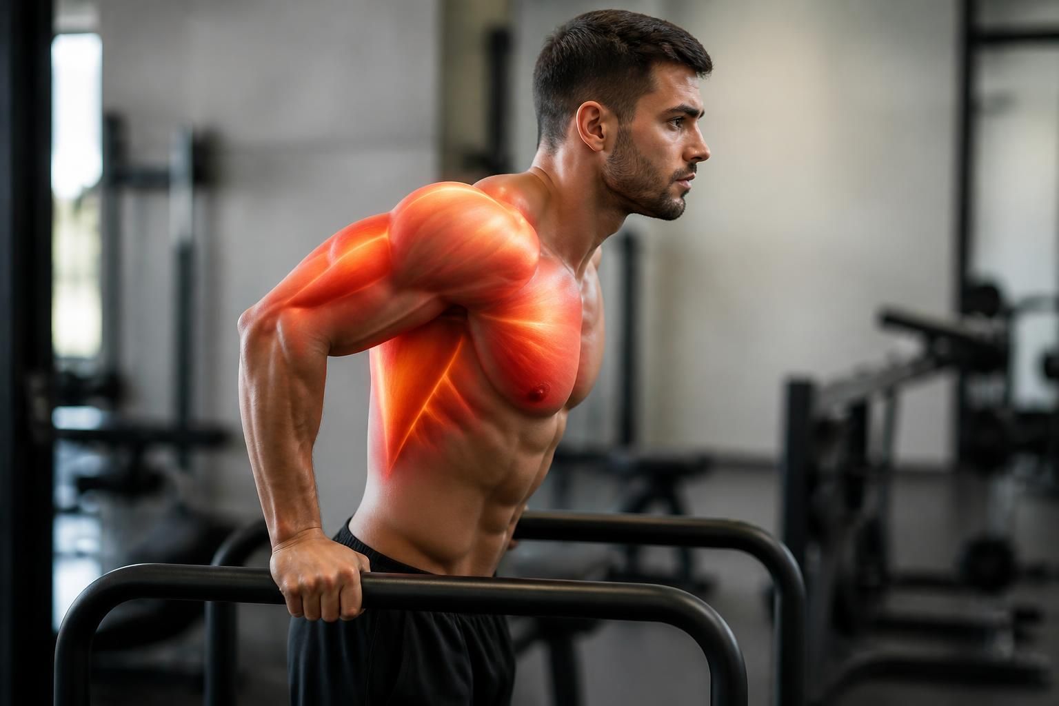 découvrez quels muscles sont sollicités pendant l'exercice des dips et apprenez comment maximiser vos entraînements pour un développement musculaire optimal.