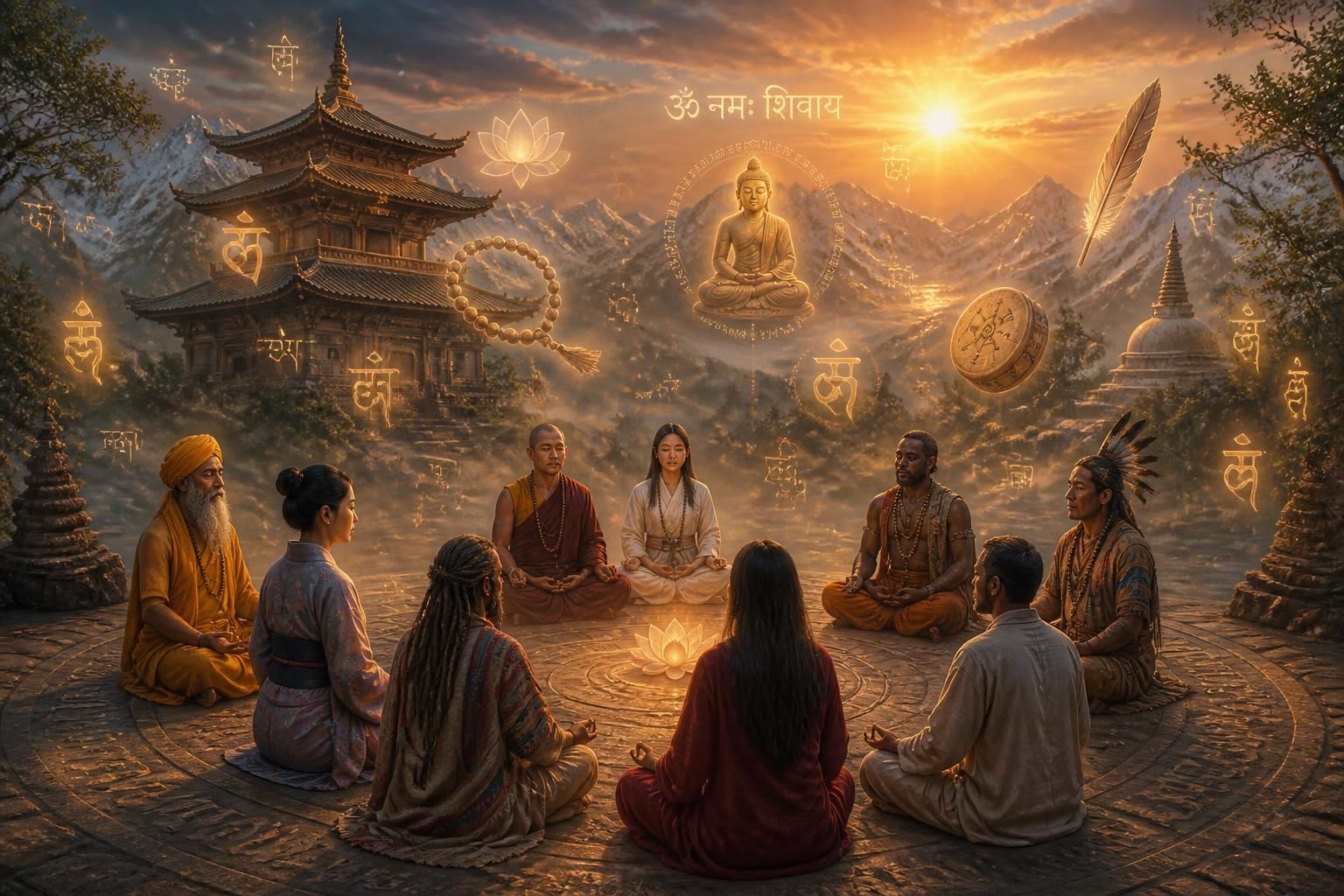 explorez les mantras les plus puissants du monde et découvrez leurs bienfaits pour la méditation, la paix intérieure et la transformation spirituelle.