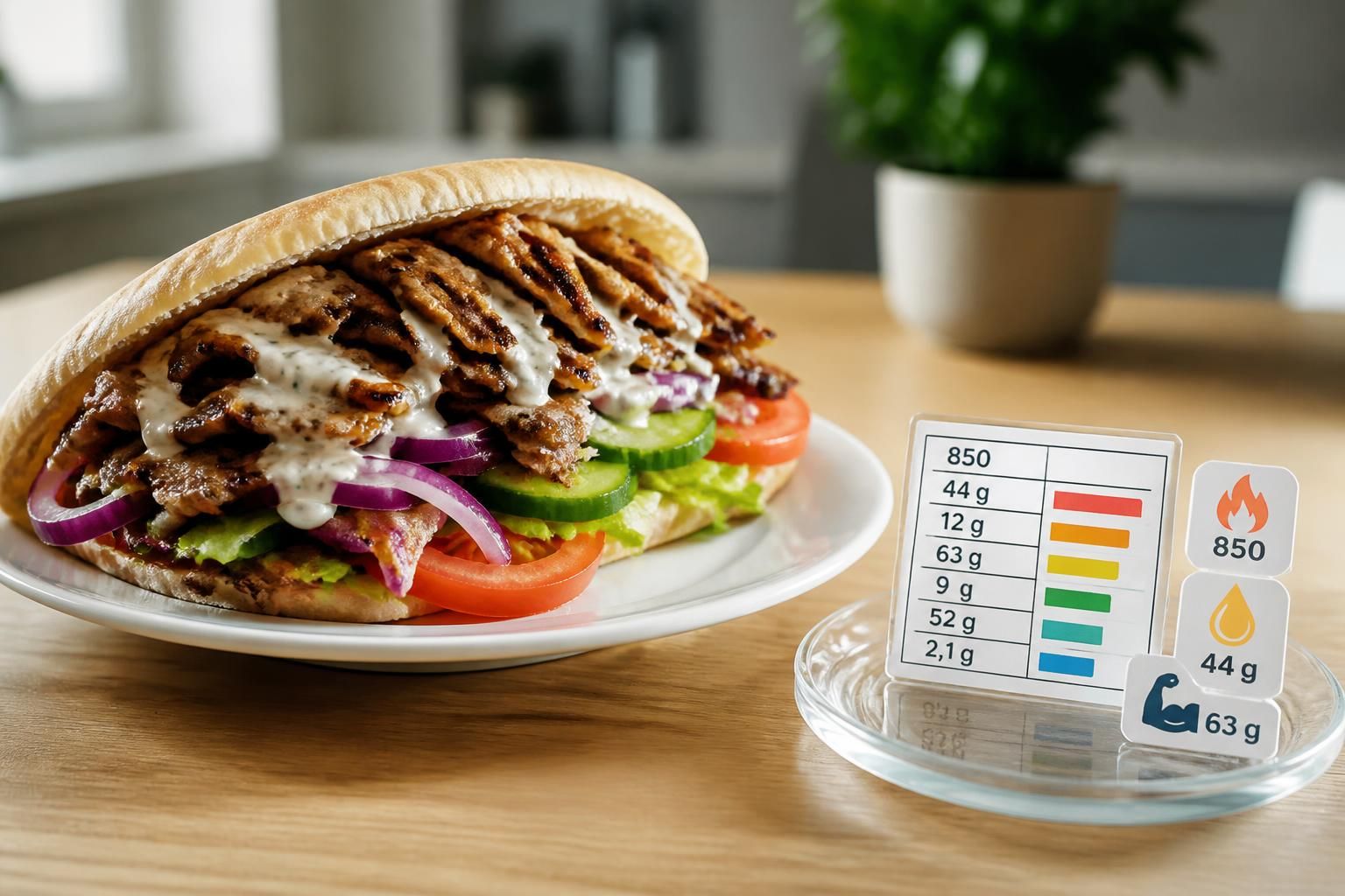 découvrez quelle est la teneur calorique d'un kebab et comment intégrer ce plat populaire dans une alimentation équilibrée.